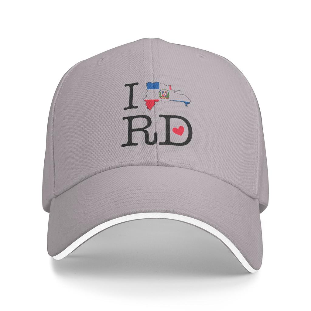 Summer Casual Baseball Cap Dominican Republic Flag Art Hunting Camping Trucker Hat For FeUnisex Unisex Wholesale Streetwear Caps