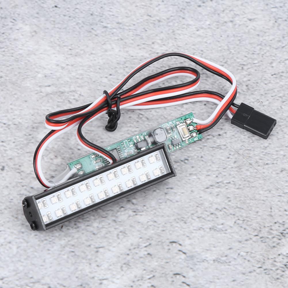 18LED Colorful RC Roof Light High Brightness Light 55mm Length Fit for Traxxas RC Car