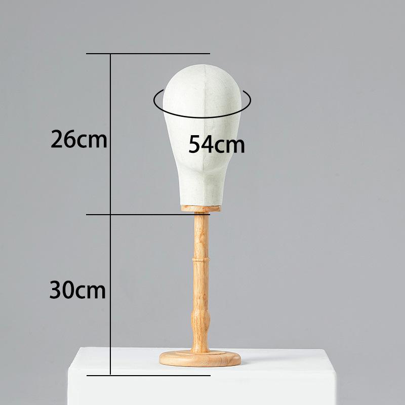 Desktop Female Mannequin Hat and Wig Display Stand