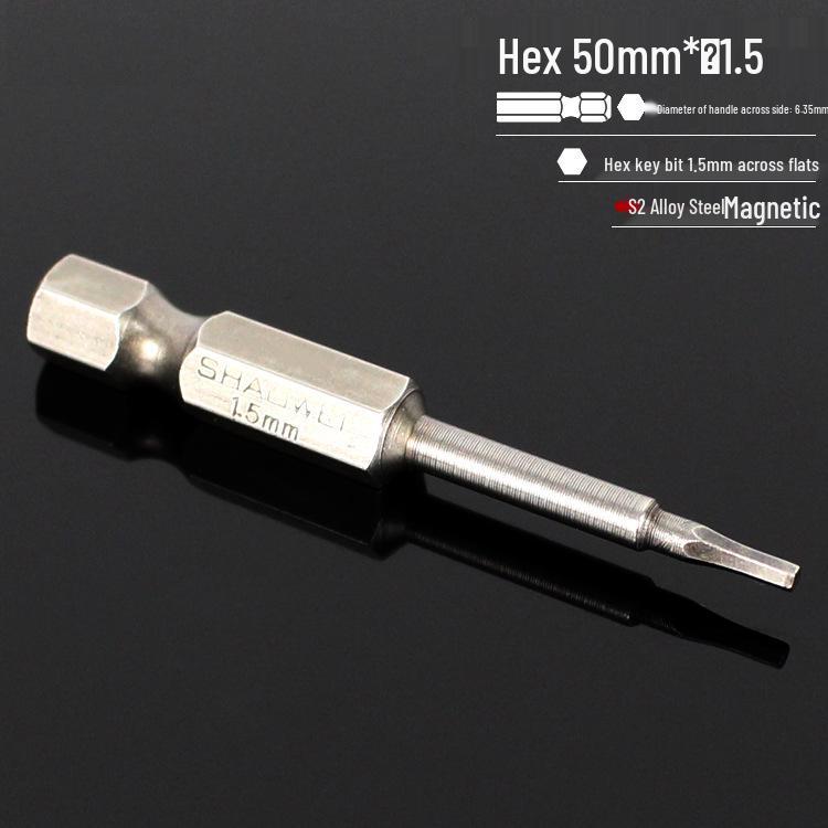 S2 Hexagon Magnetic Impact Driver Bit Set for Electric Screwdrivers