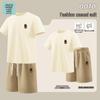 Jeanswest Men's Cotton Sport Set with T-Shirt & Shorts