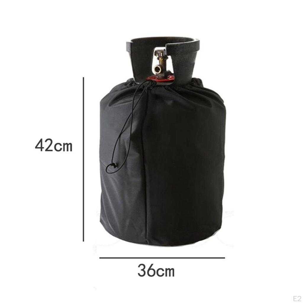 Gas Tank Bags Cover Can Bag Waterproof Drawstring Dust Storage Bottle