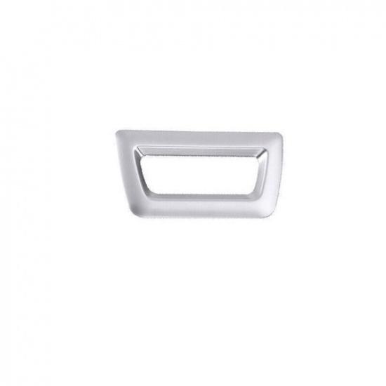Fit For BMW 7 Series 2016-  Silver Tailgate Rear Door Button Cover Trim