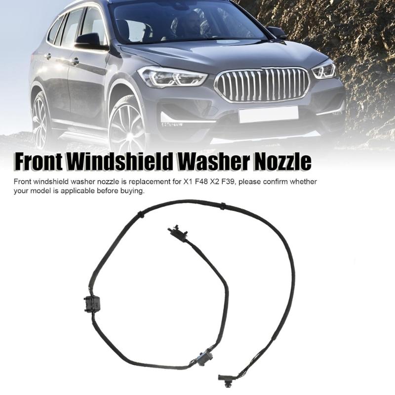 61667954204 61662643227 Frontscheibenwaschdüse für F48 15-22 Ersatz Beheizte Wischerdüsen Autozubehör