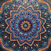 Full Round Drill Diamond Painting &quot;Religious Mandala&quot; DIY Picture of Rhinestone 5D Diamond Embroidery Cross Stitch Decor