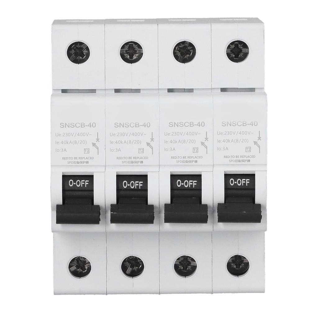 SCB 4P40KA Voltage Circuit Breaker Lightning Low Voltage Protection Air Switch 230V‑400V