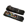 Personalisierter Graffiti-Wand-Schwarz-Tintenspritzer-Gitarren- & Bassgurt - Bequemer Entlastungsgurt