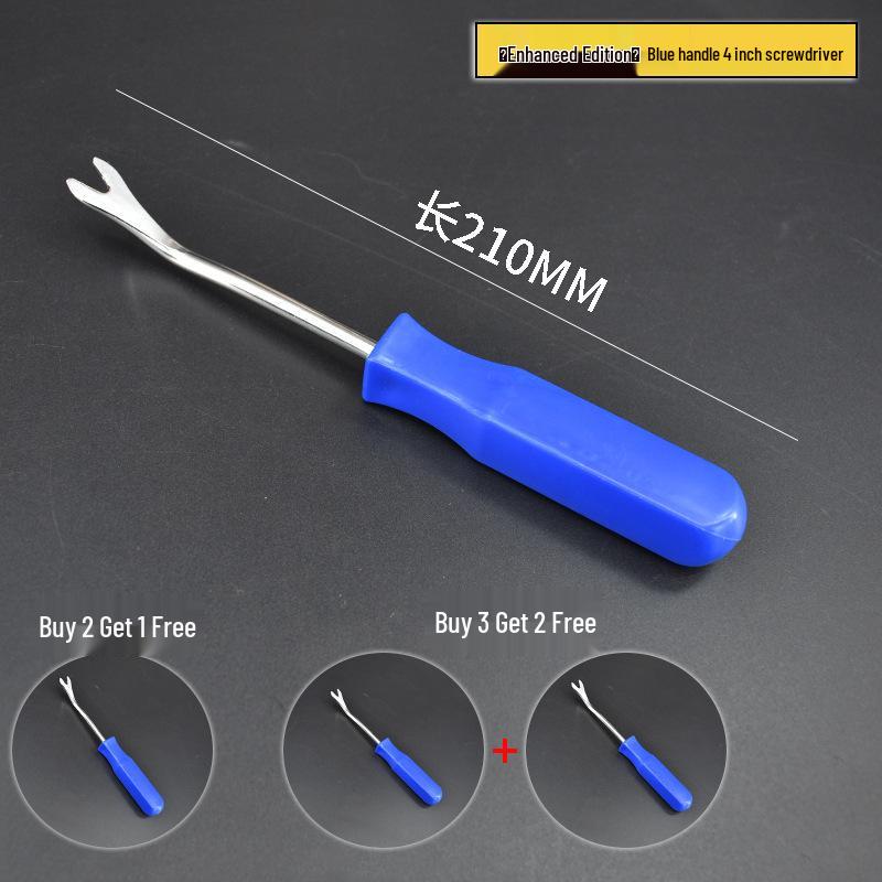 Stainless Steel Pry Bar Car Disassembly Tool for Audio, Door Panel, Console, and Mirror