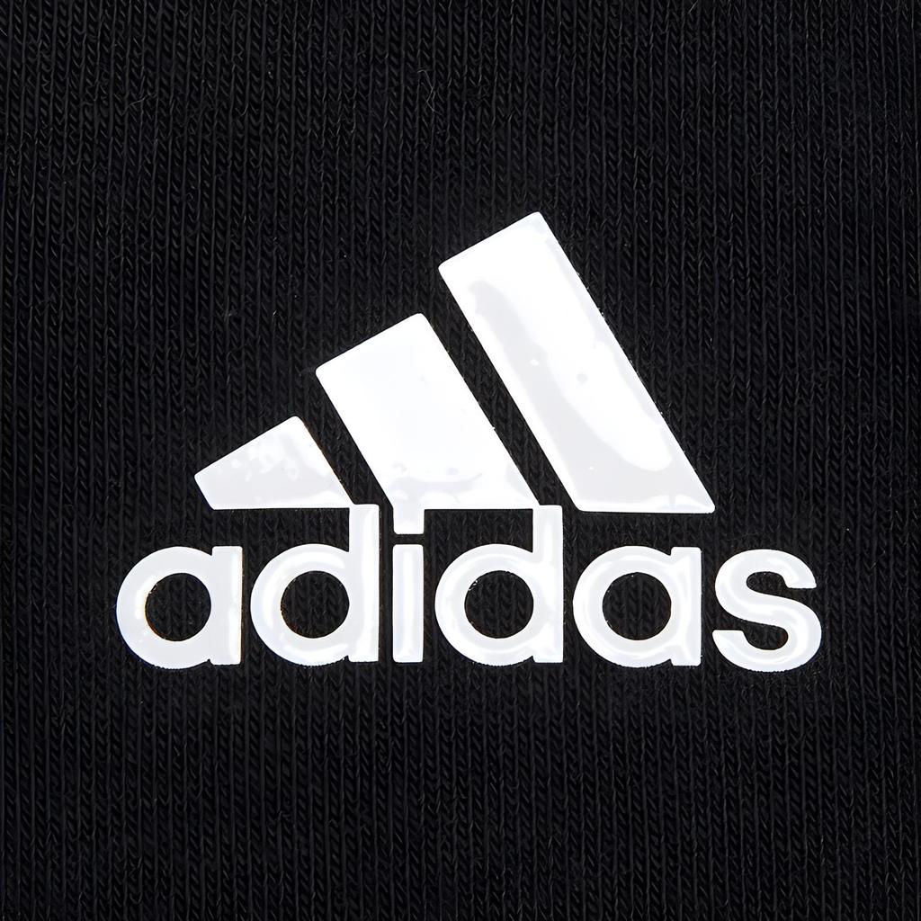 Adidas Fi W Swt Gloss Logo Print Knit Crew Neck Sweatshirt Women Sweatshirt Black H09766