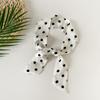 Ladies' Polka Dot Small Long Strip Ribbon Fashionable Scarf Tie Neck High-end Belt Slender Narrow Scarf
