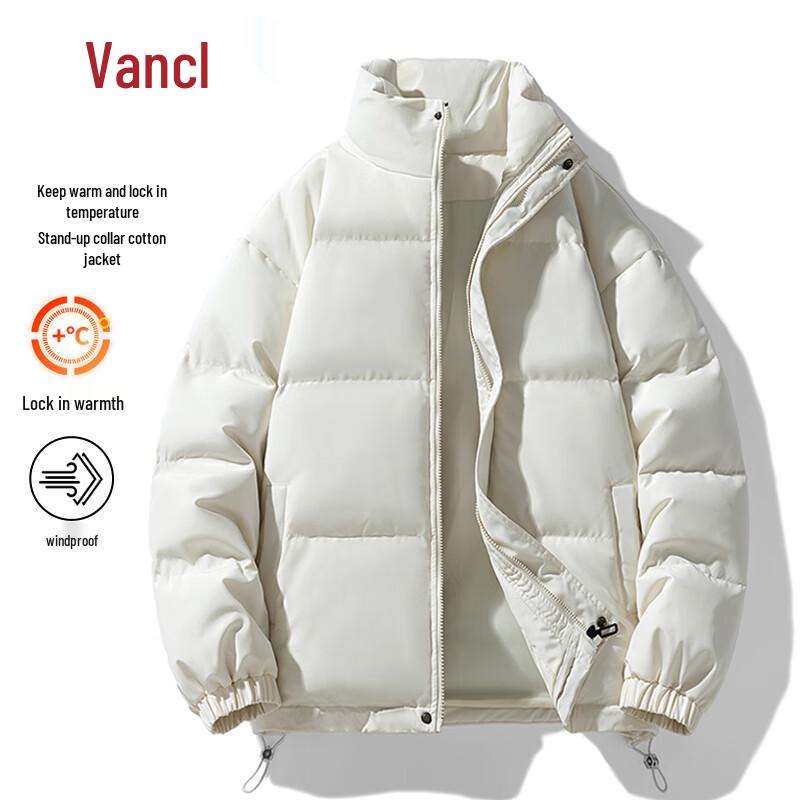 VANCL Men's Stand Collar Winter Padded Jacket