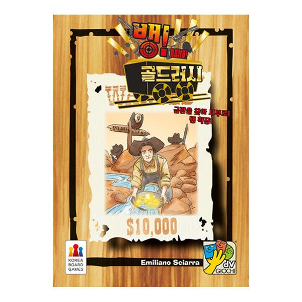 

Корейская настольная игра Bang Expansion Gold Rush