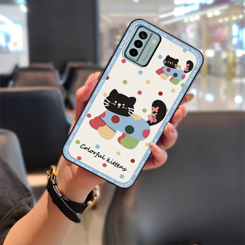 Fashion Design Durable Phone Case For Nokia G22 Anti-knock Back Cover Cute Soft case Anti-dust Graffiti Silicone Cartoon