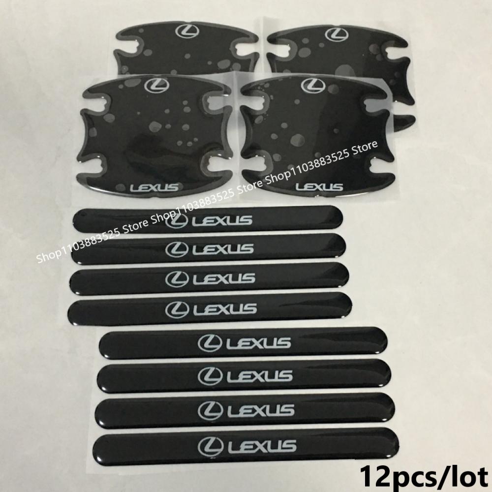 2026 Heiße Innenaufkleber Auto Türschale Griffschutz Folienaufkleber Zubehör für Lexus GS GX IS LS LX NX RX LC RC CT200H G