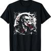 Boire de la bière de vampire - T-shirt effrayant Dracula pour amateur de bière et d'Halloween
