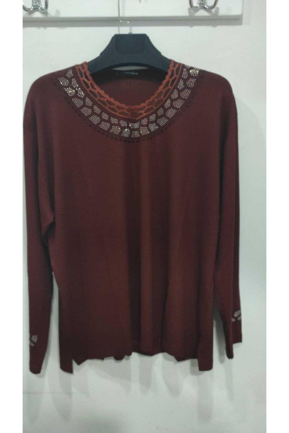 

Women s Big Size Blouse Tile Trend Plus Size Mother Blouse 2XL