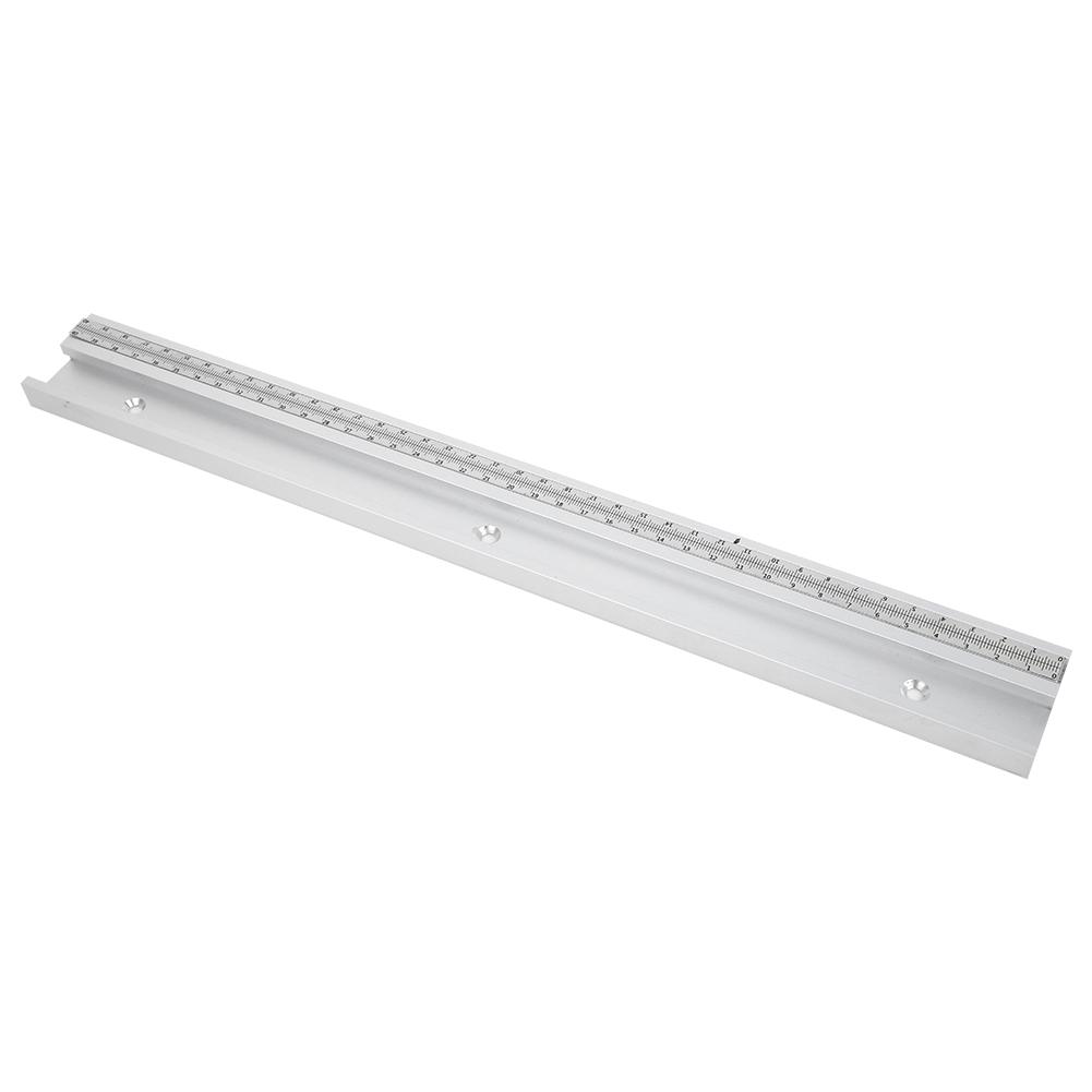 1Pcs Aluminum Alloy T Tracks With Scale Miter Woodworking Slider Woodworking Tools 400mm