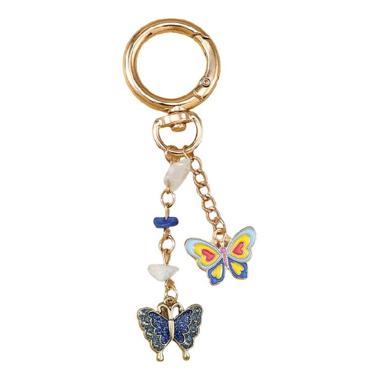 

Vibranting Floral Letter Charm Keyring for Handbags Backpacks and Keys Fashion Jewelry Gifts With Alloy Materials