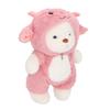 Bear Stuffed Animal Soft 30cm Cute Adorable Plush Toy with Hoodie Clothes for Birtyday Party Decor