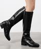 CHAAKAN List Stretch Long Boots Bllts4I164