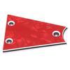 Guitar Truss Rod Cover 3 Hole Triangular Metal Truss Rod Plate Replacement for Electric Guitar Bass Protection GR41A