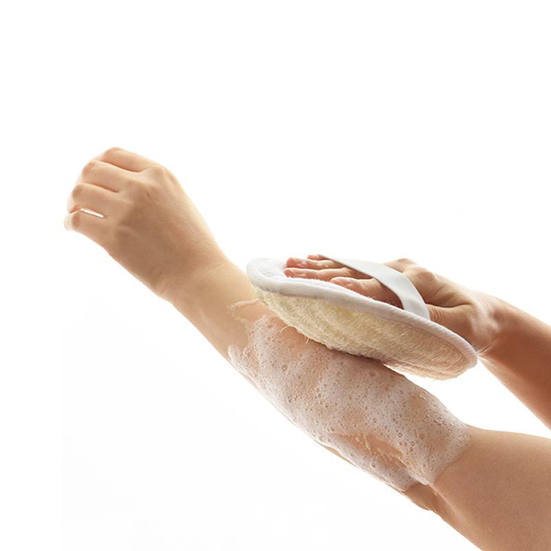 Exfoliating Loofah Bath & Body Scrubber for Face, Back & Crotch