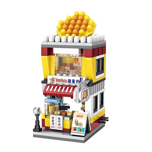

Мини-блок ЛОЗ серия МАГАЗИН, 02. Waffle Shop, популярные корейские игрушки