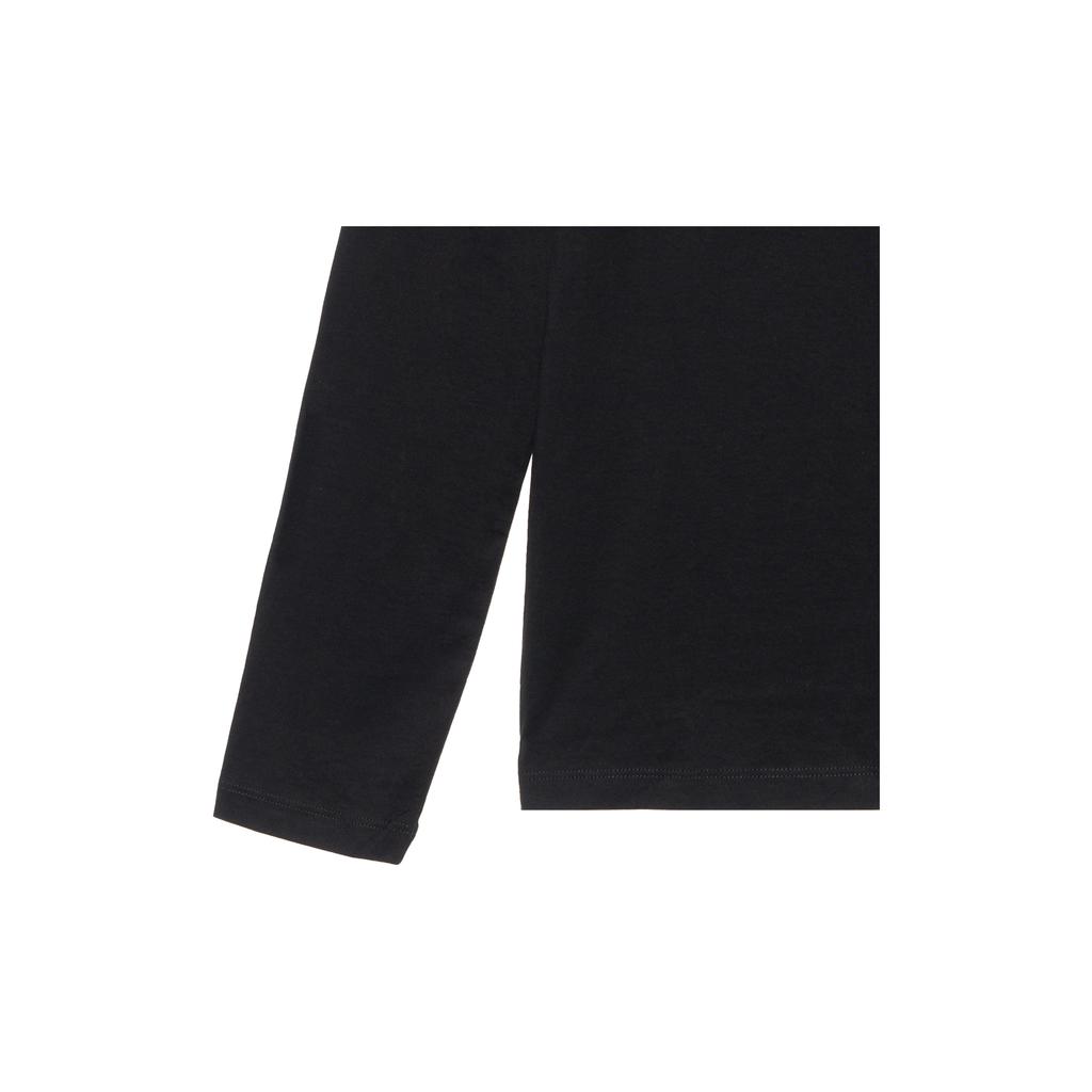 Emporio Armani Cotton Logo Print Crew Neck Long Sleeve T-Shirt Men Tops Black 8N1T64-1JNQZ-0999
