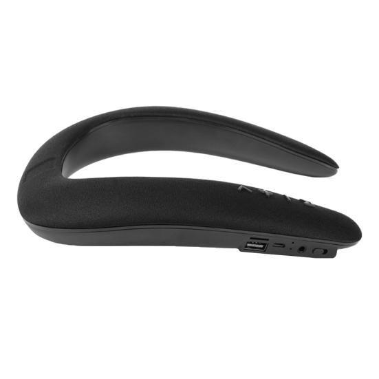 U Shape Neck Band Bluetooth-compatible USB Speaker Portable Wearable Wireless Loudspeaker