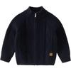 DAVE&BELLA Kids' Full-Zip Knit Cardigan