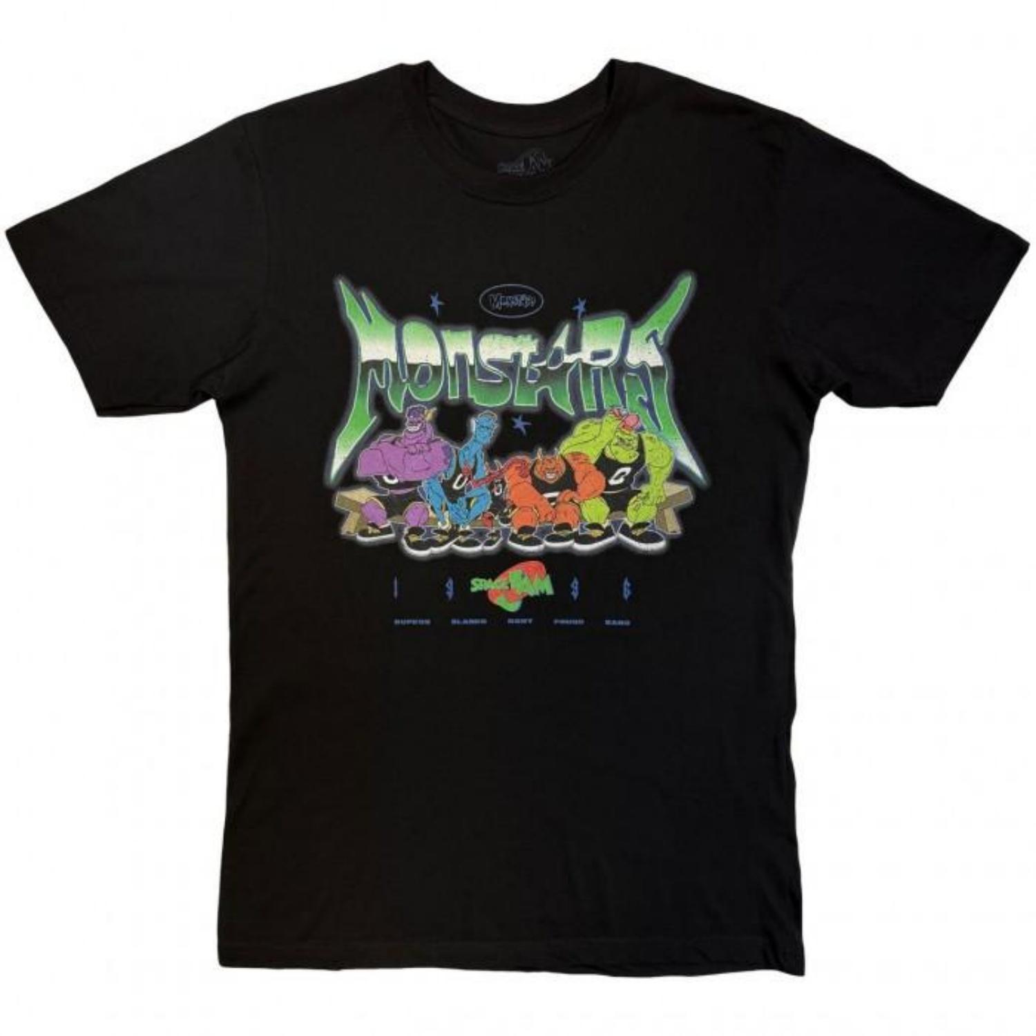 Space Jam Unisex Adult Monstars Homage V S чёрный