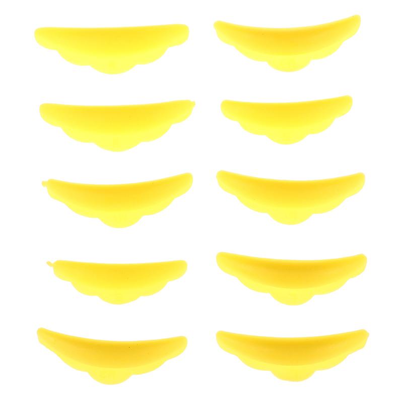 5 Pair Lash Lift Lifting Curlers Curl Silicone Shields Pads Multicolor Reusable