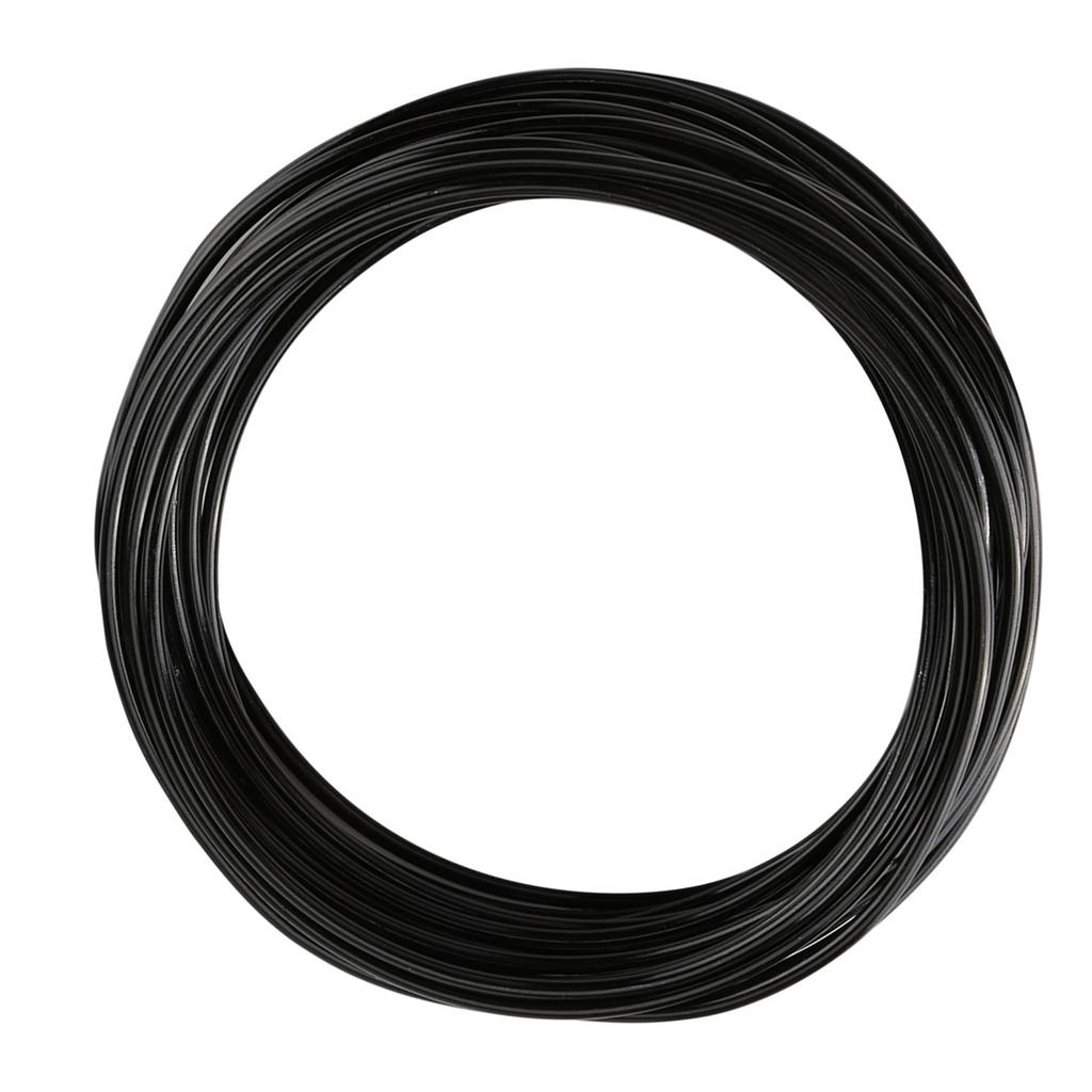 5 Meters  Roll 2mm Round Oxidation Aluminium Wire DIY Accessories For Jewelry Making(black)