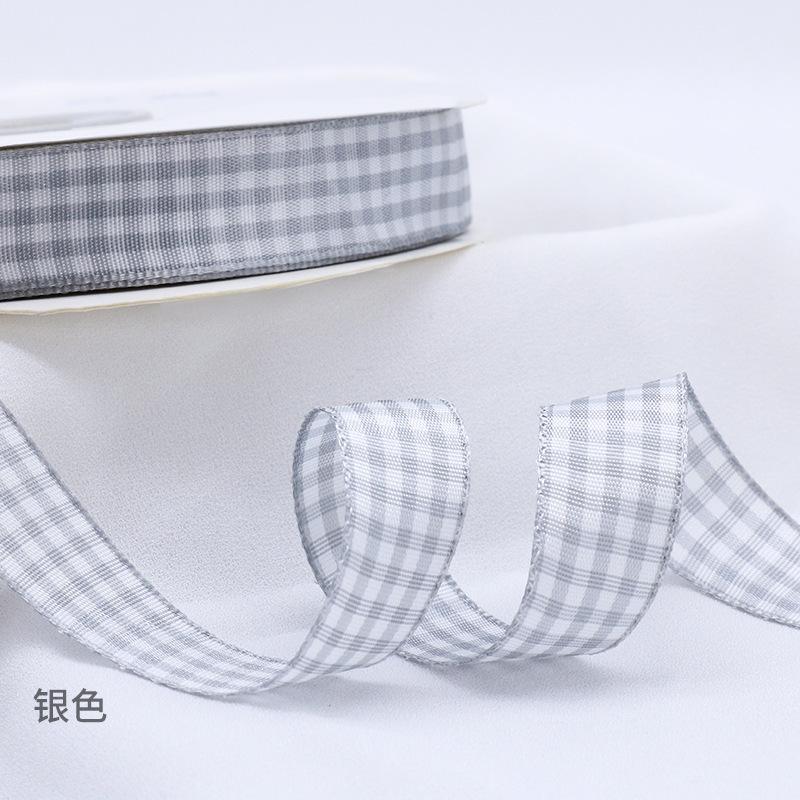 Especial Cinta de Raso Estilo Pastoral Brillante Cinta de Embalaje Cinta Hecha a Mano DIY Accesorios para el Cabello Flor Caja de Regalo