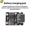 1-10pcs Mini 1S 3.2V/3.6V LiFePO4 Battery Charging Board, 2.4A Fast Charger Module, Trickle/Constant Current Charging