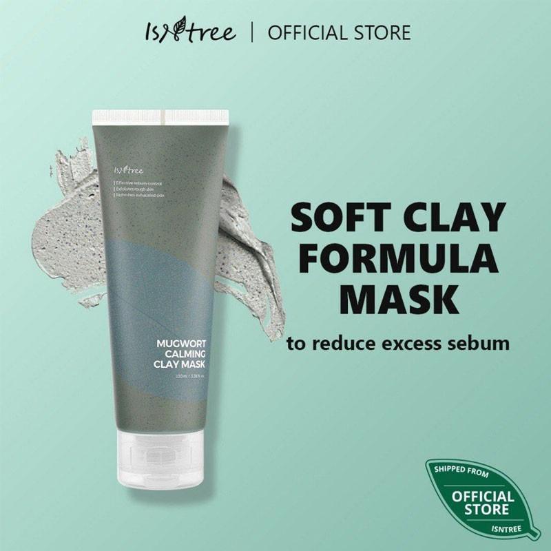 Isntree Mugwort Calming Clay Mask 100ml/3.38fl.oz