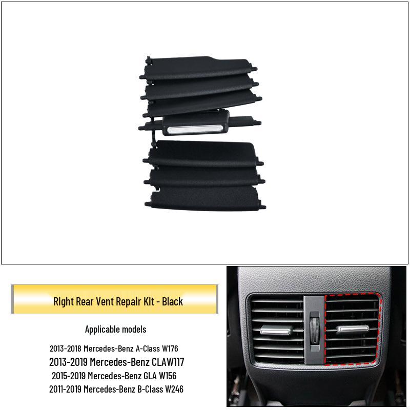 

Mercedes-Benz A/B-Class CLA/GLA Rear AC Vent Grille Repair Kit W246