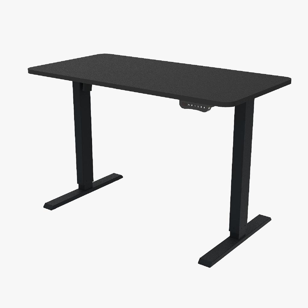 Whole Piece Electric Standing Desk- Height Adjustable Stand up Desk, Sit to Stand Desk with Wheels for Home Office & Computer Wo