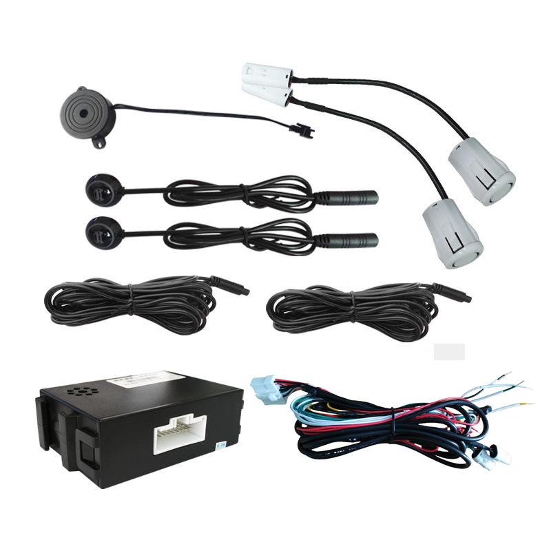 

Система контроля слепых зон и помощи при смене полосы движения с ультразвуковым радаром предварительного предупреждения белый