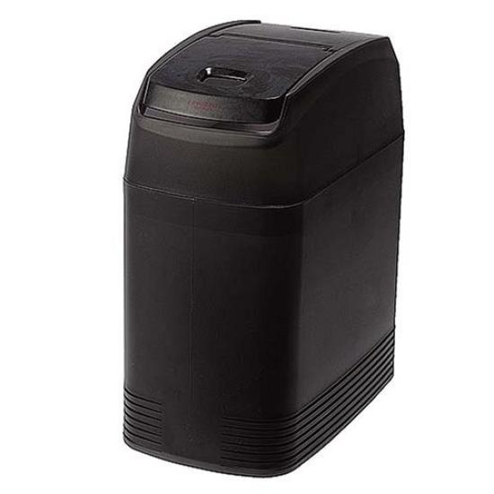 

Carmate Car Trash Can INDEED Slim with Weight Black Wood DE321