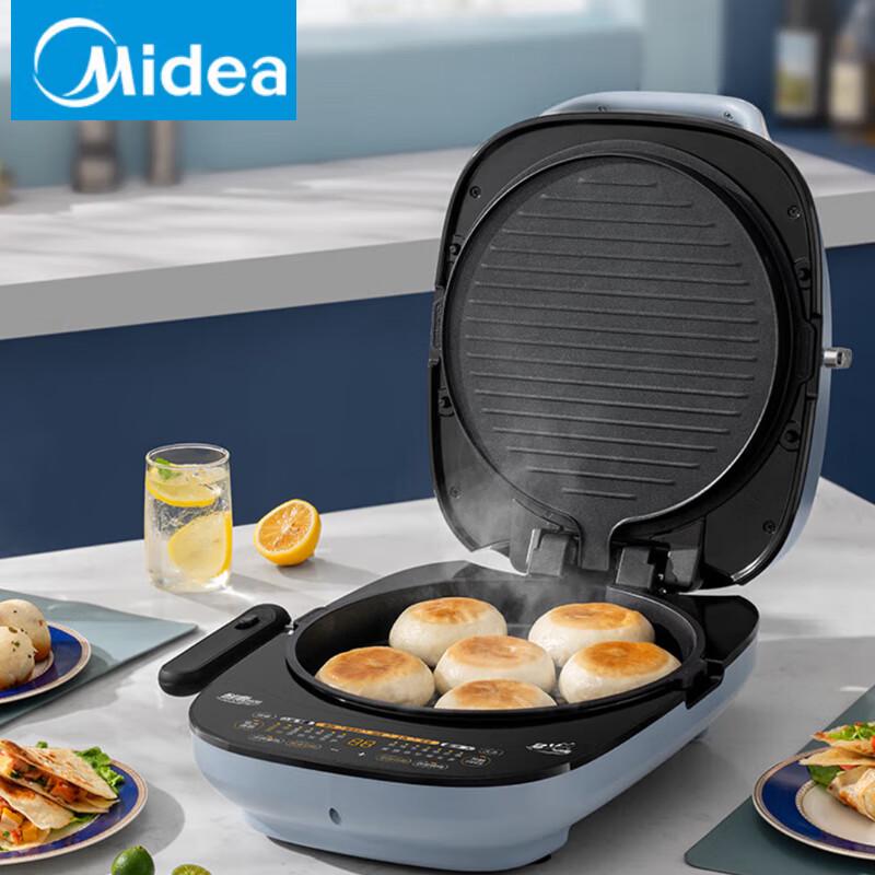 Midea Deep Electric Pancake & Sandwich Maker CN plug (adapter included)