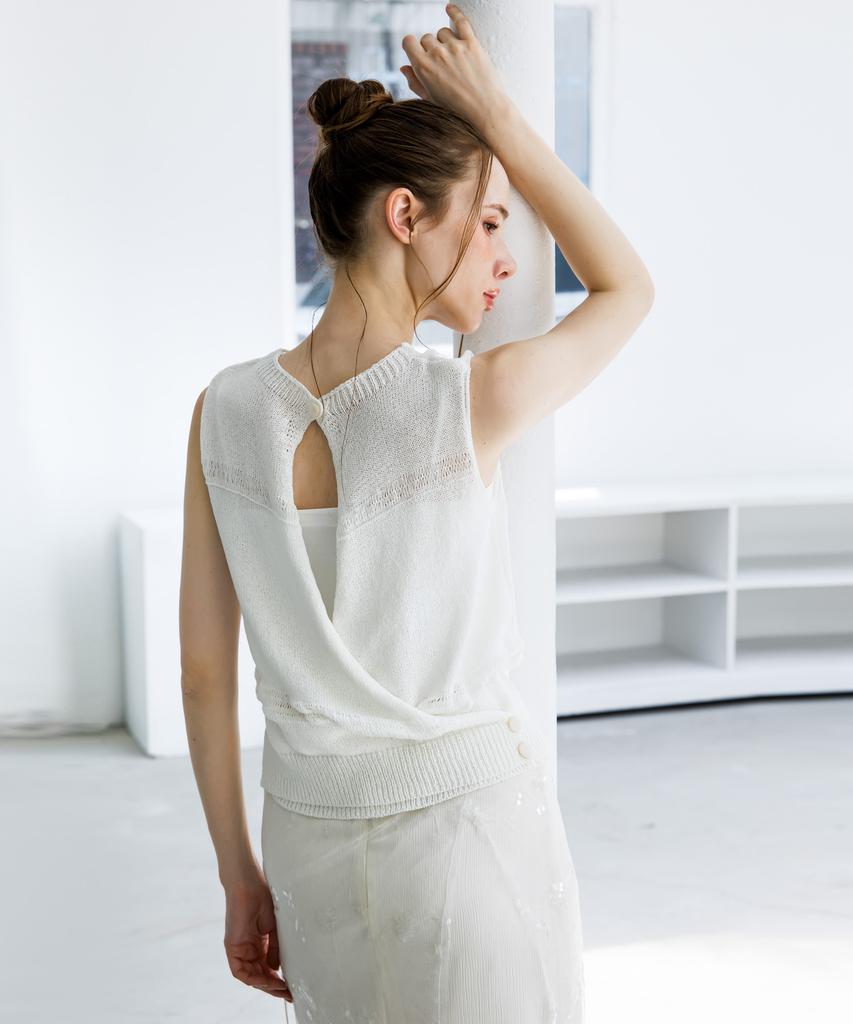 HYFVE Backless Knit Sleeveless