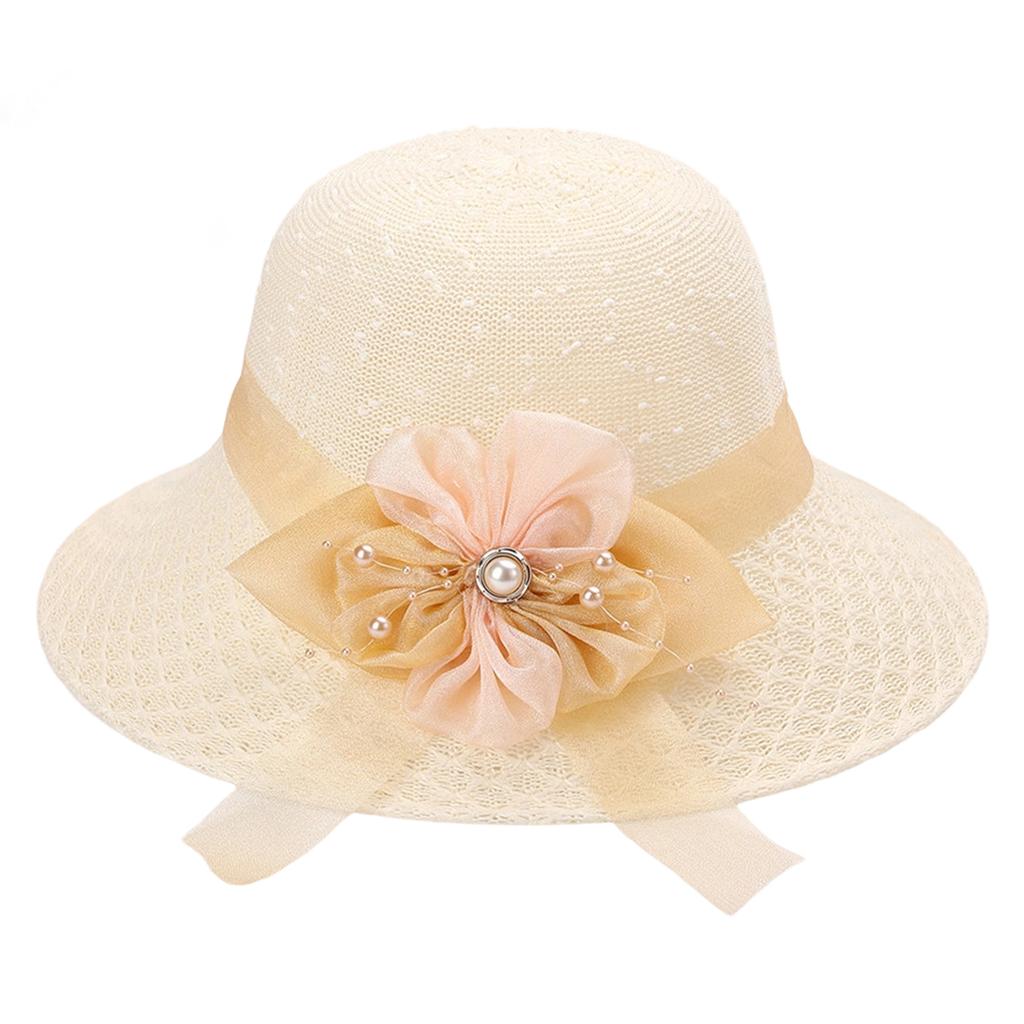 Ladies' Fashionable Basin Hat Beach Beach Foldable Sun Hat