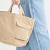 Rootote SN Deli Recycled Cotton Small Lightweight Tote Bag 2026 (04. Oatmeal)