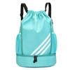 Large Capacity Drawstring Sports Backpack with Dry-Wet Separation for Basketball, Running, Mountaineering, and Swimming