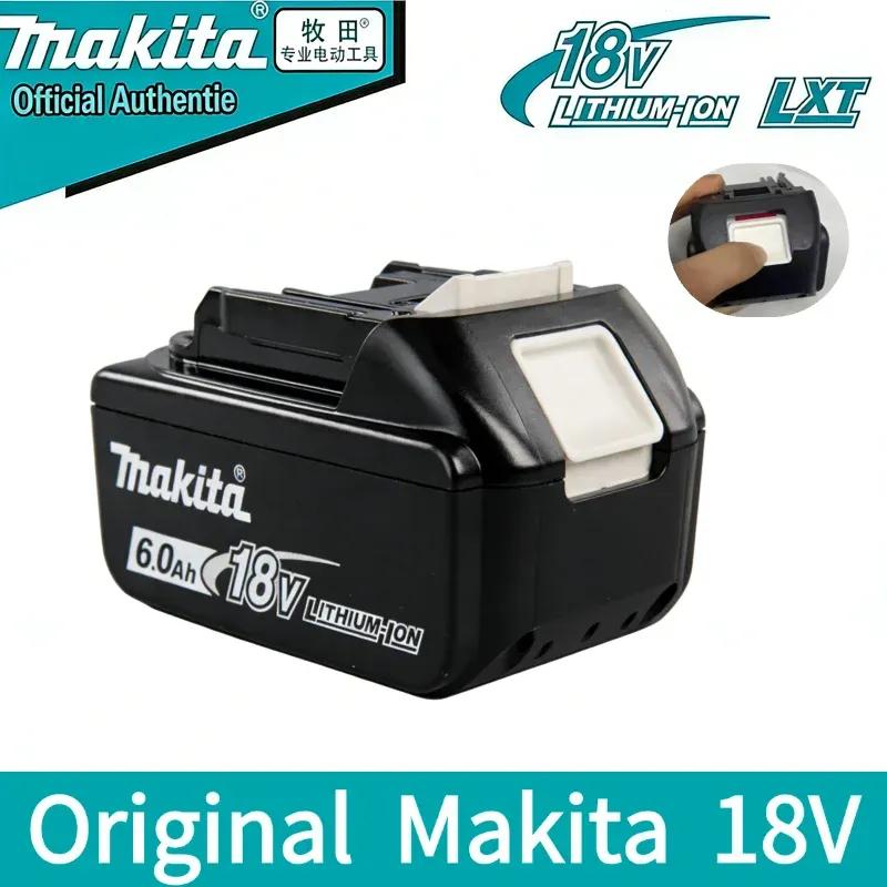 100% original Makita 18V battery 6.0Ah 9.0AH rechargeable battery Makita 3.0Ah 5.0Ah charger BL1850B BL1860B power tool battery