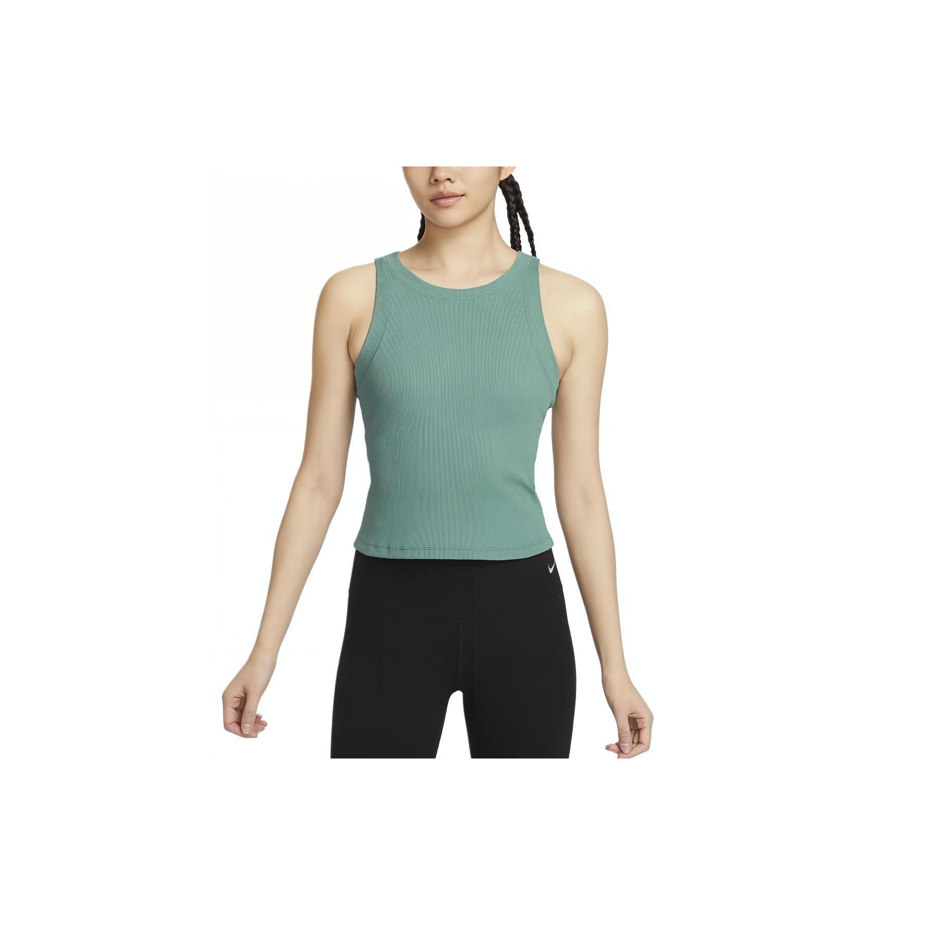 

New Nike Tank Top Women s Coastal Blue/White FN3537-361 XL