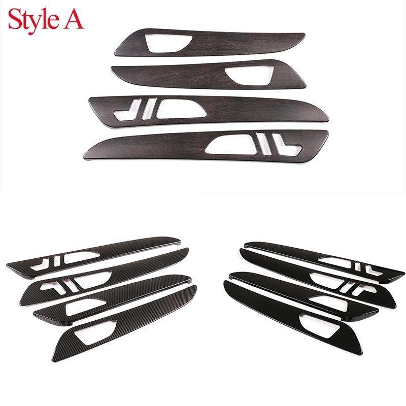 For Mercedes Benz ML GLE GL Class GLS 320 400 Car Styling ABS Carbon Fiber Interior Door Decoration Panel Cover Trim Accessories