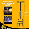 Plug Aeration Lawn Aerator Coring Tool, Manual Plug Core Aerators & Clean Tool, Yard Aeration Tools with 4 Hollow Slots 36.2” x 11.4”Size