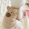 Winter Clothing Plush Teddy Bear Sweater Warmth Pets Cute Clothes Teddy Schnauzer Clothes Puppy Clothes Designer Dog Clothes